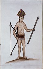 Martinez Compañon, Inca warrior