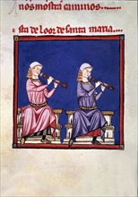 Alphonse X of Castile, Pastoral flute players