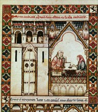 Alphonse X of Castile, A moneychanger negotiates in his shop