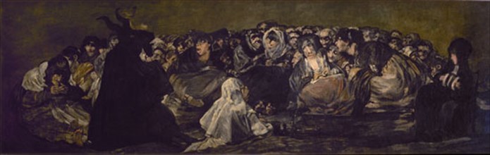Goya, Scène de Sabbat