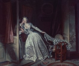 FRAGONARD JEAN-HONORE 1732-1806
EL BESO ESCONDIDO
SAN PETESBURGO, MUSEO ERMITAGE
RUSIA

This