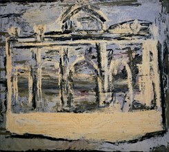 SICILIA JOSE MARIA 1954/
PUERTA DE ALCALA-1984-O/L-102X112 CM
MADRID, COLECCION