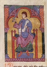 TUMBO A-FOL 28V-RAIMUNDO DE BORGOÑA-AÑOS DE 1125 A 1255-
SANTIAGO DE COMPOSTELA, BIBLIOTECA