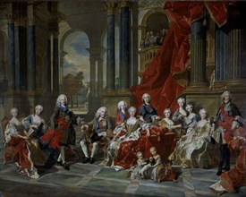 Van Loo, The family of Philip V of Spain