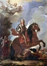 Giordano, Equestrian portrait of Charles II