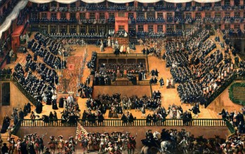 Rizi, Autodafé sur la Plaza Mayor de Madrid le 30 juin 1680