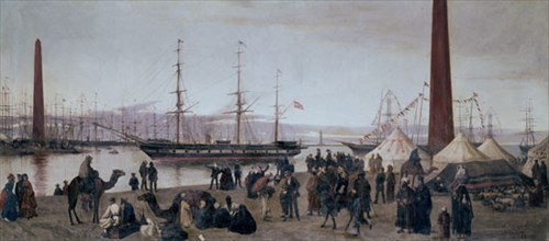 PADRO R
FRAGATA BERENGUELA-PRIMER BARCO EN PASAR EL CANAL SUEZ. PINTADO EN 1869
MADRID, MUSEO