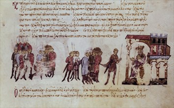 Skylitzes, Negociations between Simeon and Fadloun