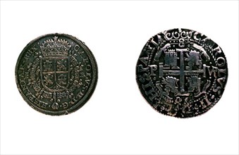 Monnaie en argent de Charles II