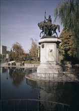 OMS MANUEL
MONUMENTO A ISABEL LA CATOLICA EN EL PASEO DE LA CASTELLANA
MADRID,