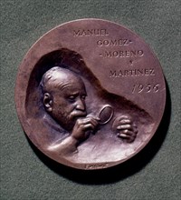 MEDALLA - MANUEL GOMEZ MORENO Y MARTINEZ
MADRID, COLECCION MARQUES DE LOZOYA
MADRID