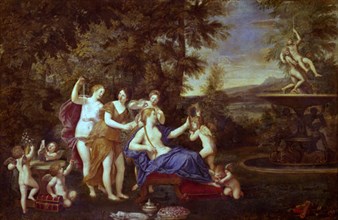 Albani, Venus Attended by Nymphs and Cupids