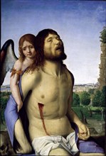 Messina (da), Le Christ mort soutenu par un ange