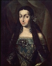 MARIA LUISA DE ORLEANS-1662/89-ESPOSA DE CARLOS II-BARROCO ESPAÑOL
MADRID, COLECCION