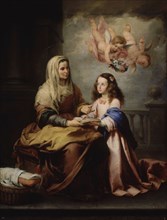 Murillo, Saint Anne instruisant la Vierge