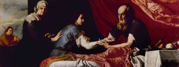 Ribera, Bénédiction de Jacob