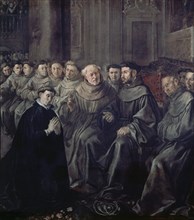 Herrera, el Viejo, Sitjar Buenaventure receives the habit of Saint Francis