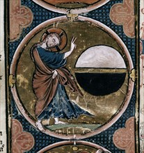 AUVERGNE G 1228/1249
BIBLIA S LUIS DE FRANCIA-TOMO I CREACION LUZ  Y TINIEBLAS-ILUMINAC Y COPIA