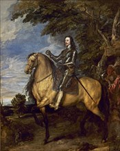 DYCK ANTON VAN 1599/1641
CARLOS I EN HORSEBACK-REY DE INGLATERRA
LONDRES, NATIONAL