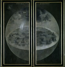 Bosch, Le Jardin des Délices (face arrière)