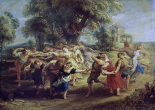 Rubens, Peasants dancing