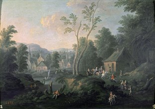 Jan Bruegel, Archdukes hunting