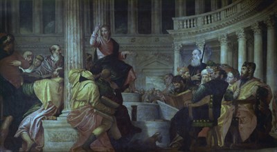 Véronèse, Dispute avec les docteurs dans le temple