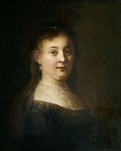 Rembrandt, Portrait of his wife Saskia