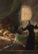 Goya, Saint François de Borgia et le moribond impénitent