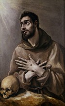 Le Greco, La Stigmatisation de Saint François d'Assise