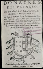 CASTILLO ALONSO
DONAYRES DEL PARNASO DE 1624
MADRID, BIBLIOTECA NACIONAL RAROS
MADRID