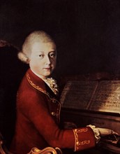 Portrait de Wolfgang Amadeus Mozart, 1770