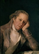 Goya, Gaspard Melchior de Jovellanos (1744-1811) - détail