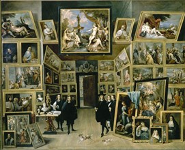 Teniers (the Younger), Archduke Leopold Wilhelm in his Brussels Gallery