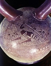Ceramic pot (detail)