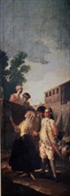 Goya, Le militaire et la femme