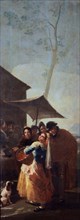 Goya, La Acerolera ou la Marchande d'azeroles
