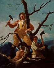 Goya, The woodcutters