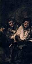 Goya, Txo women and one man
