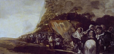 Goya, Pilgrimage at Saint Isidro's fountain