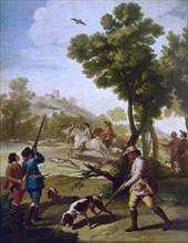Goya, Partie de chasse