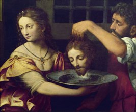 Luini, Salome Receiving the Head of John the Baptist