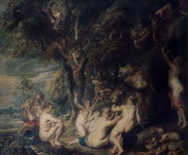 Rubens, Nymphes et satyres