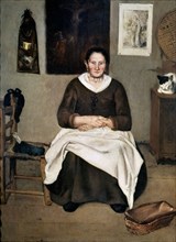 Puga, Portrait of the Artist's Mother