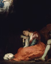 Murillo, The Dream of the Patrician (detail)