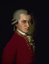 Kraft, Portrait de Wolfgang Amadeus Mozart