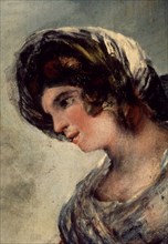 Goya, La Laitière de Bordeaux (détail)