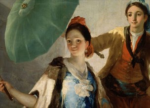 Goya, The Parasol (detail)