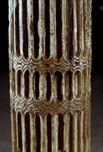 Alabaster column for Al-Hakam II