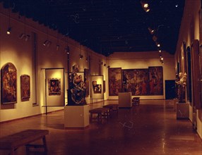 View of a room in the Seville Museum of Fine Arts
